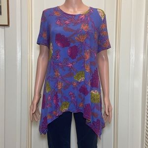 LOGO by Lori Goldstein Short Sleeve Tee / Tunic